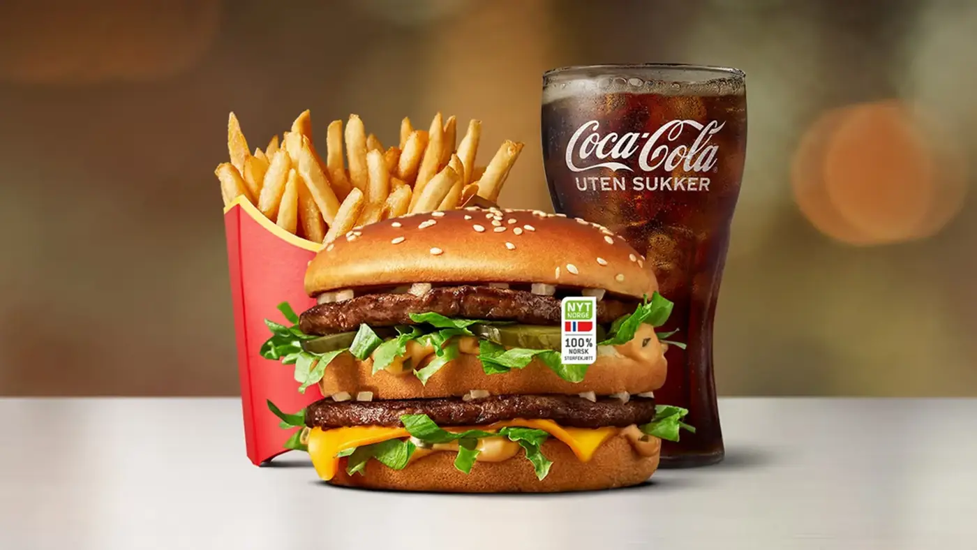 Order from McDonald’s at Thon Senter Sandvika — Delivered by AllUNeed.no